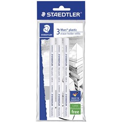 Staedtler Mars Plastic Eraser Refill For 528 50Bkda Pack Of 3