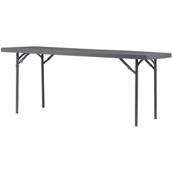 Sylex Fortress Plus Folding Table 1830W X 760D X 740Mmh Dark Grey