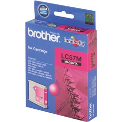 BROTHER LC57M MAGENTA CARTRIDGE