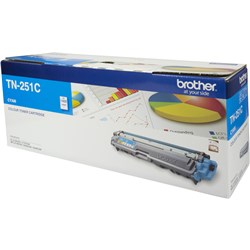 BROTHER TONER CARTRIDGE TN-251C Cyan  