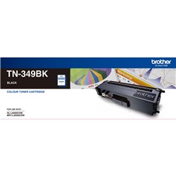 BROTHER TONER CARTRIDGE TN-349BK Super High Yield Black