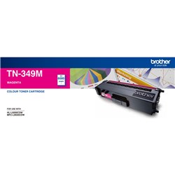 BROTHER TONER CARTRIDGE TN-349M Super High Yield Magenta