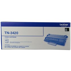 BROTHER TONER CARTRIDGE TN-3420 Black  