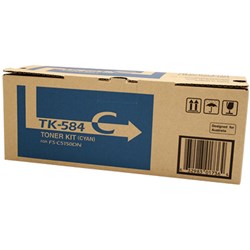 KYOCERA TONER CARTRIDGE TK-584C Cyan  