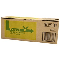 KYOCERA TONER CARTRIDGE TK-584Y Yellow  