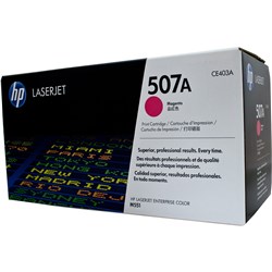 Hp Toner Cartridge Ce403A - 507A Magenta