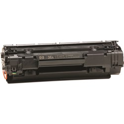 Hp Toner Cartridge Cb436A - 36A Black