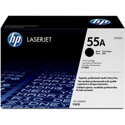 Hp Toner Cartridge Ce255A - 55A Black