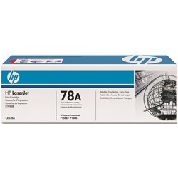 Hp Toner Cartridge Ce278A - 78 Black