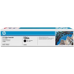 Hp Toner Cartridge Ce310A - 126A Black