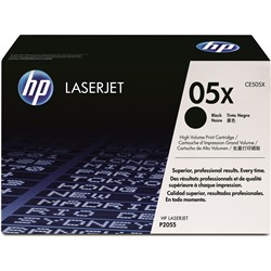 Hp Toner Cartridge Ce505X - 05X High Yield Black