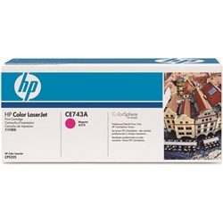 Hp Toner Cartridge Ce743A - 307A Magenta