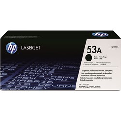 Hp Toner Cartridge Q7553A - 53A Black