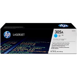 Hp Toner Cartridge Ce411A - 305 Cyan