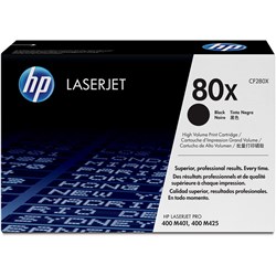 Hp Toner Cartridge Cf280X - 80X Black
