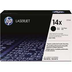 Hp Toner Cartridge Cf214X - 14A High Yield Black