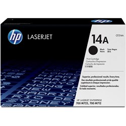Hp Toner Cartridge Cf214A - 14A Black