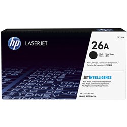 Hp Toner Cartridge Cf226A - 26A Black
