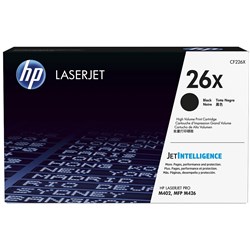 Hp Toner Cartridge Cf226X - 26X Black