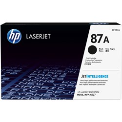 Hp Toner Cartridge Cf287A - 87A Black