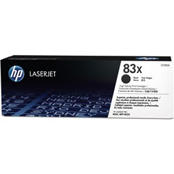 Hp Toner Cartridge Cf283X - 83X  Black