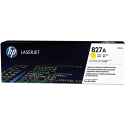 Hp Toner Cartridge Cf302A - 827A Yellow