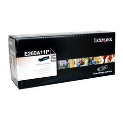 Lexmark Toner Cartridge E260A11 Black