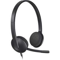 Logitech H340 Headset Usb, Black