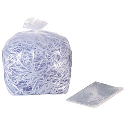 REXEL SHREDDER BAG Plastic AS100 66cm X 77cm Pack of 100