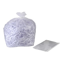 REXEL SHREDDER BAG Plastic AS1000 77.5cm X 97.5cm Pack of 50