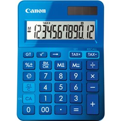 CALCULATOR CANON LS123KM BLUE