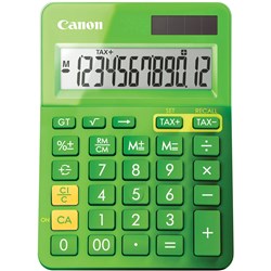 CANON LS123KM CALCULATOR Desktop Green 