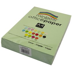 COPY PAPER RAINBOW A4 80GSM MINT (500)