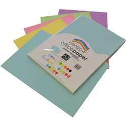 COPY PAPER RAINBOW A3 ASSORTED PASTEL (100)