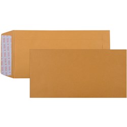 ENVELOPE 220*110 DL POCKET GOLD STRIP (500)