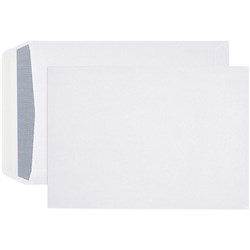 CUMBERLAND ENVELOPE LASER C4 Strip Seal Plain Secretive White Box of 250