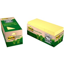 POST IT 654R-24CP 76*76 RECYCLED PACK YELLOW