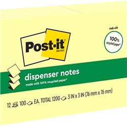 POST IT R330-12YW  RECYCLED POP UP 76*76 (12)