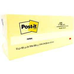 POST IT 653 YELLOW (12) 36*48