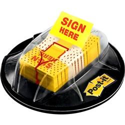 Post It Flags Desk Dispenser 680 Hvsh Desk Grip Sign Here