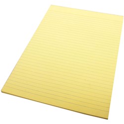 PAD A4 BOND YELLOW