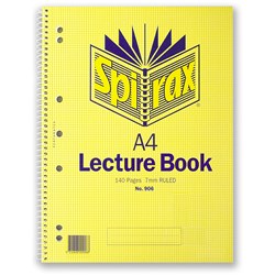 SPIRAX 906 LECTURE BOOK A4