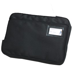 Marbig Fabric Zippered Convention Satchel Expandin