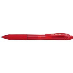 Pentel Bl107 Energel X 0.7 Retractable Red