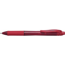 Pentel Bl110 Energel X Retractable Red