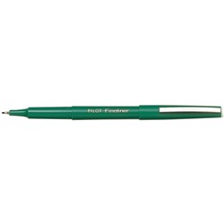 Pilot Fineliner Green