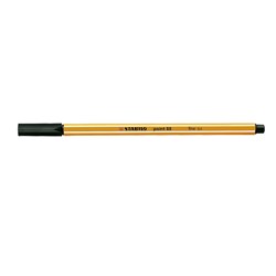 Stabilo Fineliner Point 88 0.4Mm Black