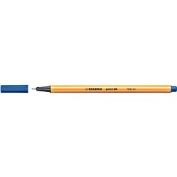 Stabilo Fineliner Point 88 0.4Mm Blue