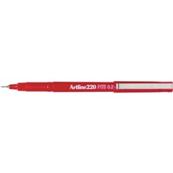 Artline 220 Red