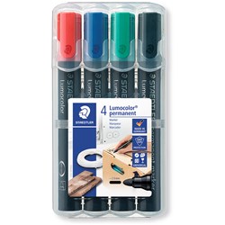 STAEDTLER 352 DRYSAFE PERM. WALLET 4 ASSTD